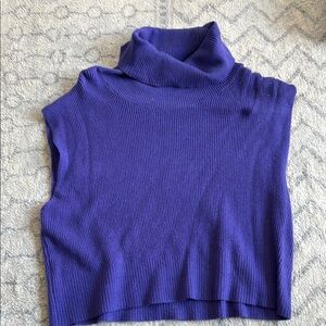 PacSun Women's Purple Turtleneck Sweater
